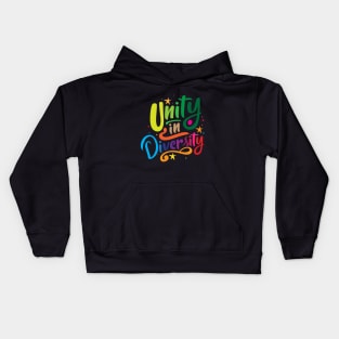 Unity in Diversity Kids Hoodie